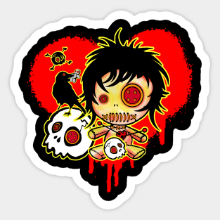 Little Nemo The Emo Voodoo Boy Sticker